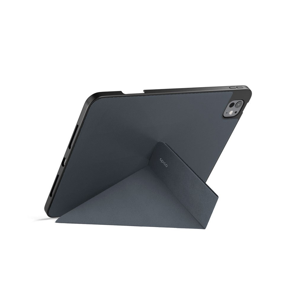 iPad Air 11-10.9" (2026-2020) / Pro 11" (2022-2018) Epico SolidWoven Flip Cover - Sort