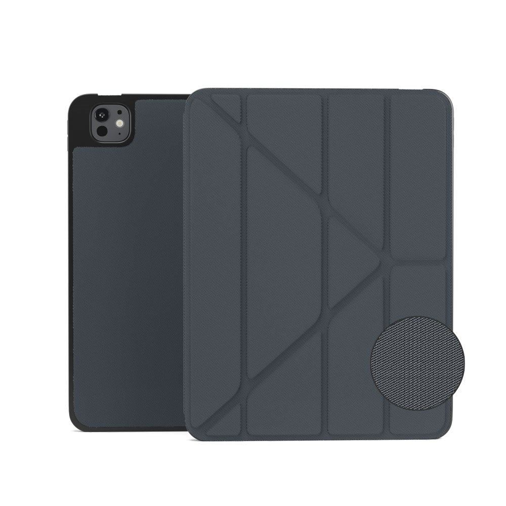 iPad Air 11-10.9" (2026-2020) / Pro 11" (2022-2018) Epico SolidWoven Flip Cover - Sort