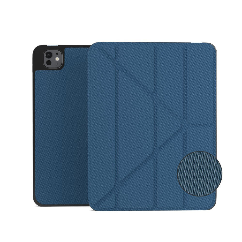 iPad Air 11-10.9" (2026-2020) / Pro 11" (2022-2018) Epico SolidWoven Flip Cover - Blå