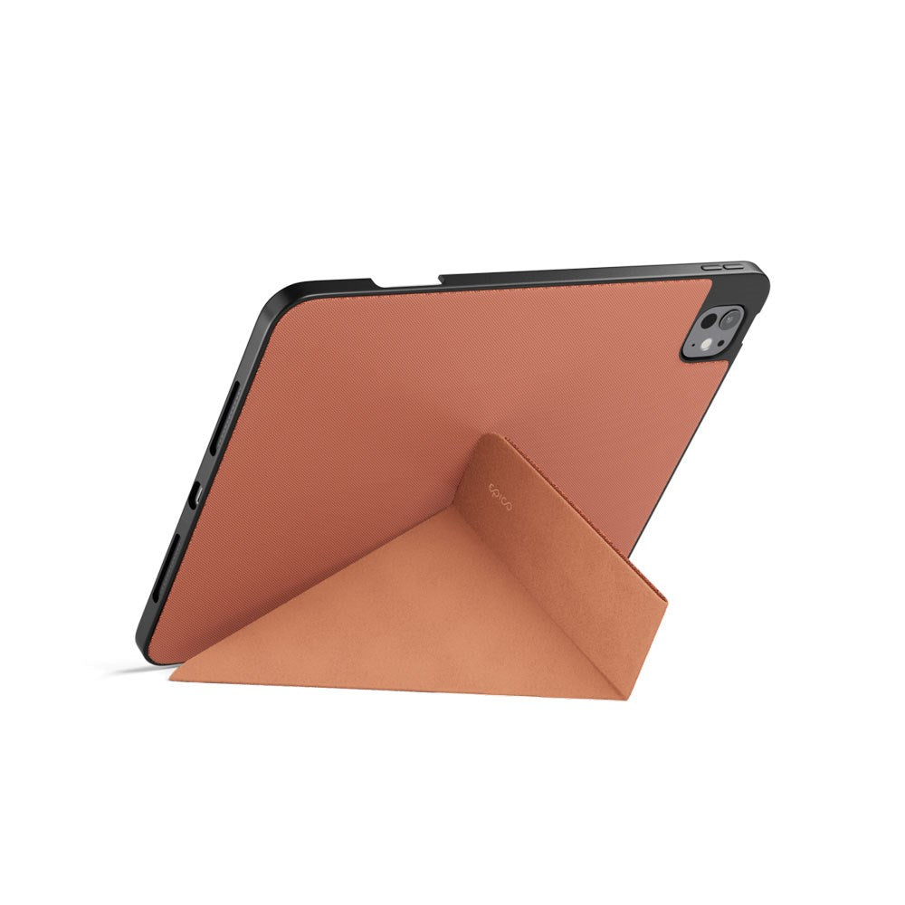 iPad Air 11-10.9" (2026-2020) / Pro 11" (2022-2018) Epico SolidWoven Flip Cover - Sienna