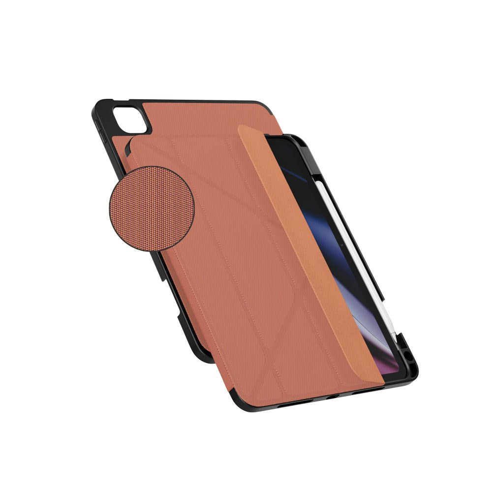 iPad Air 11-10.9" (2026-2020) / Pro 11" (2022-2018) Epico SolidWoven Flip Cover - Sienna