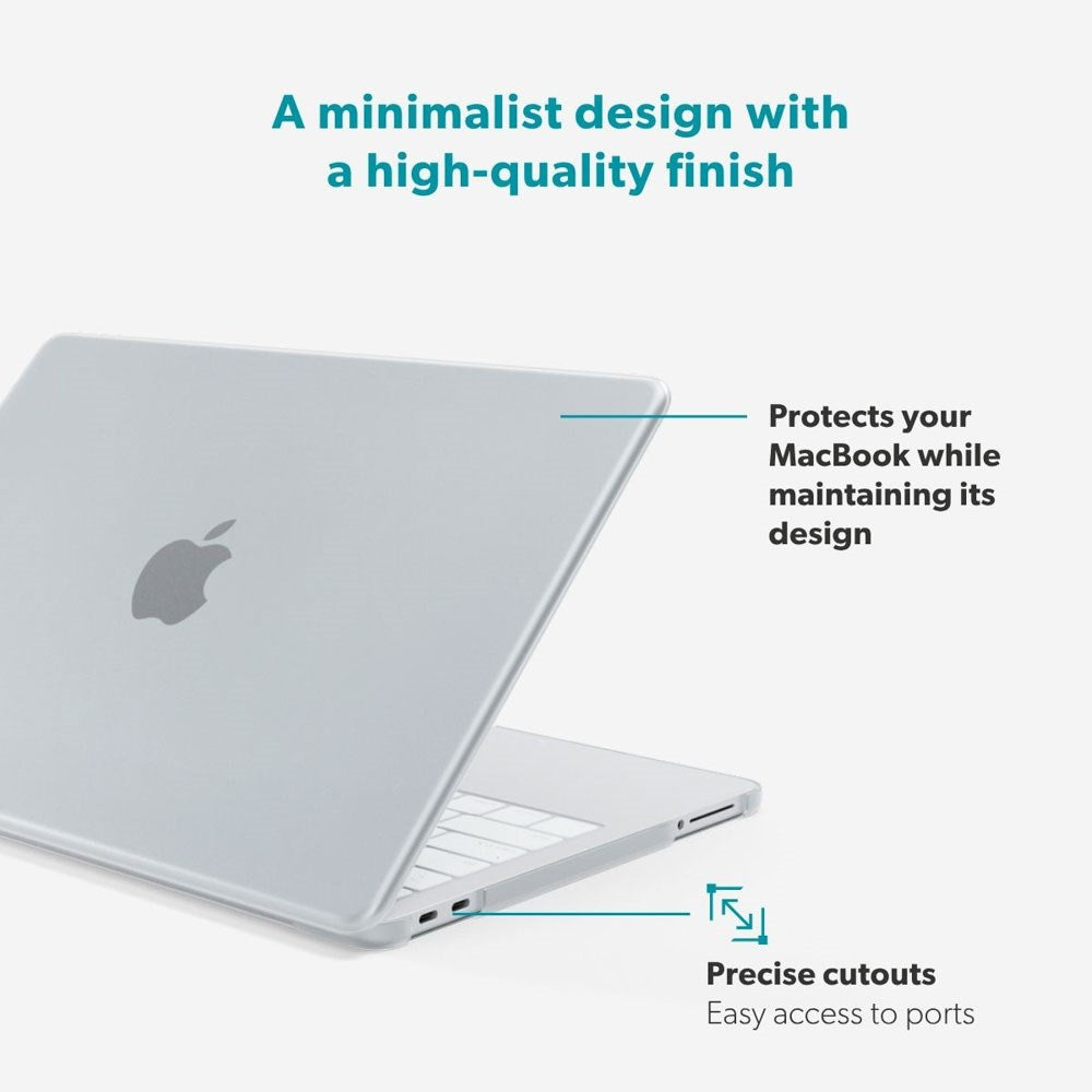MacBook Neo 13 A18 Pro (2026) Epico Slim Shell - Mat Gennemsigtig