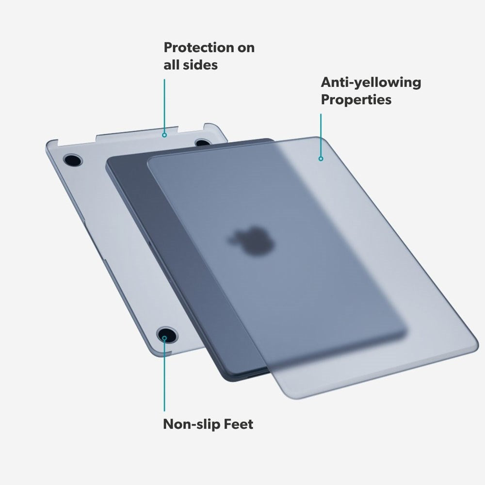 MacBook Neo 13 A18 Pro (2026) Epico Slim Shell - Mat Indigo