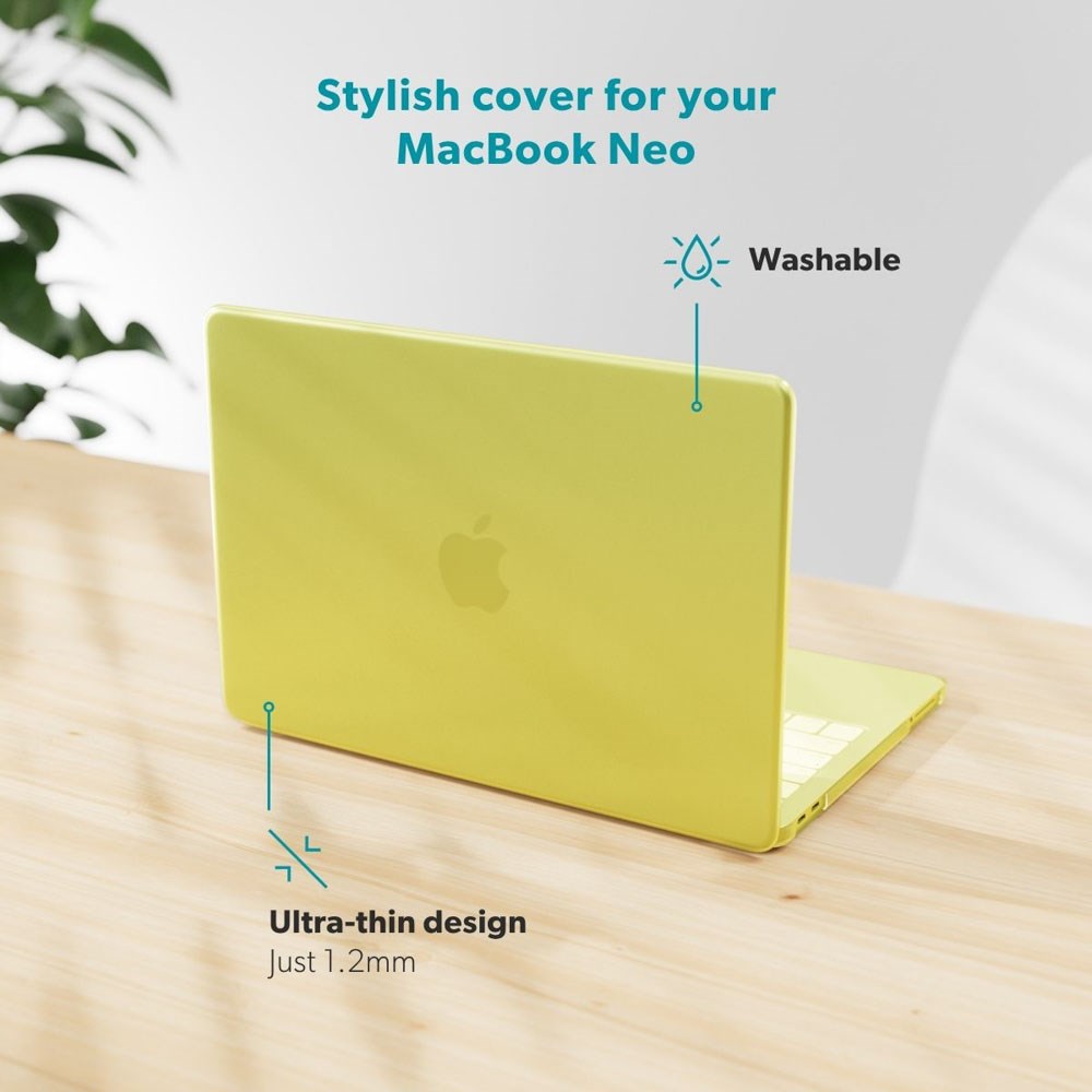 MacBook Neo 13 A18 Pro (2026) Epico Slim Shell - Mat Citrus