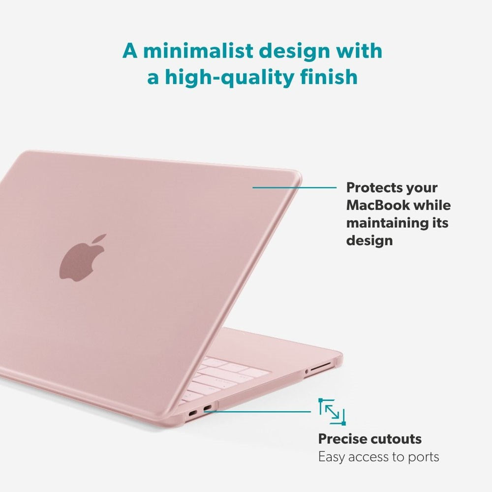 MacBook Neo 13 A18 Pro (2026) Epico Slim Shell - Mat Blush