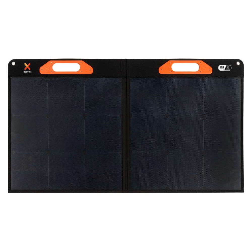 Xtorm Solcellepanel 100W - 1 x USB-C, 1 x USB-A , 1 x 5.5mm DC & 1 x MC4 - Sort