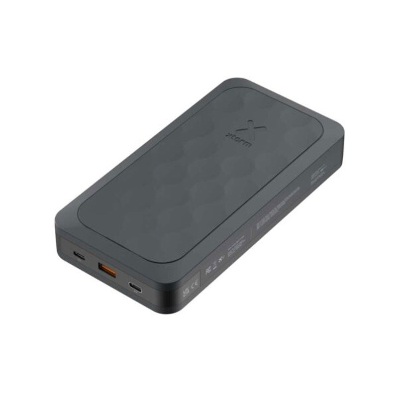 Xtorm 67W PowerBank m. 1x USB-A & 2x USB-C - 45.000 mAh - Sort