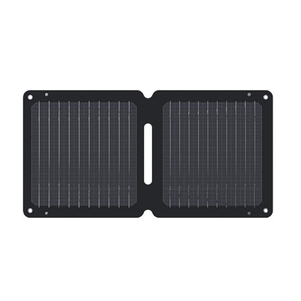 Xtorm SolarBooster Foldbar Solcelle Oplader 14W m. USB-A & USB-C - Sort