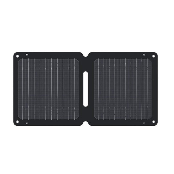 Xtorm SolarBooster Foldbar Solcelle Oplader 14W m. USB-A & USB-C - Sort