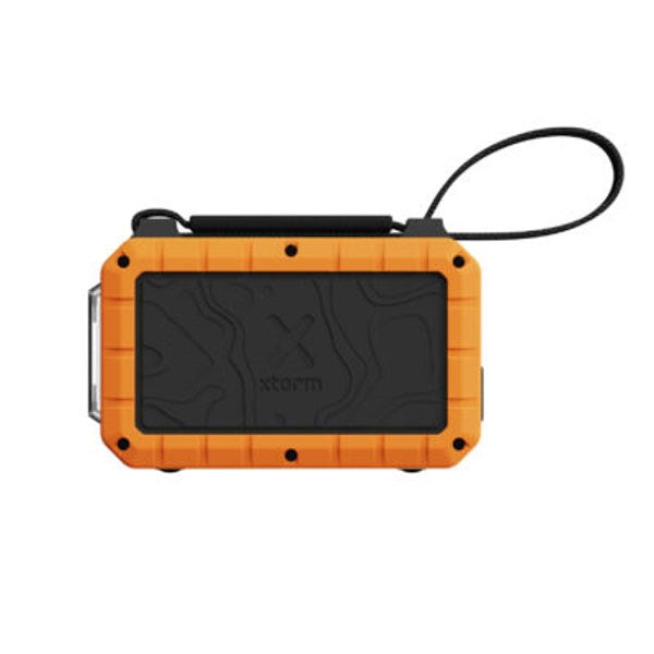 Xtorm Rugged PowerBank m. 1x USB-A & 2x USB-C - 40.000 mAh / 100W - Sort / Orange