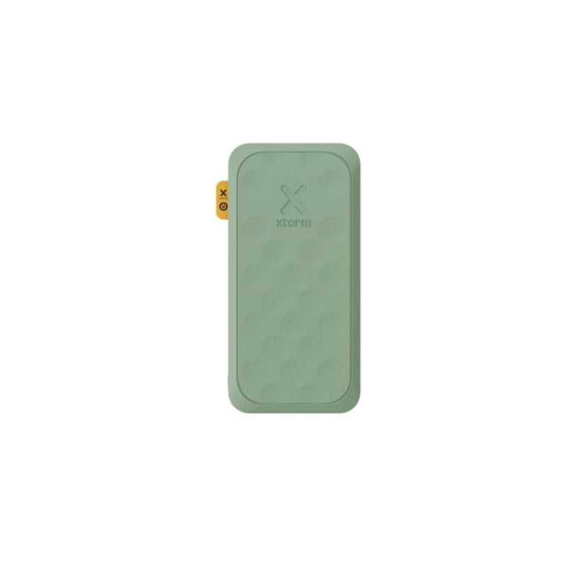 Xtorm 20W PowerBank m. 1x USB-A & 2x USB-C - 10.000 mAh - Grøn