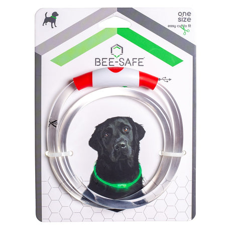 Bee-Safe LED Hundehalsbånd - Pink