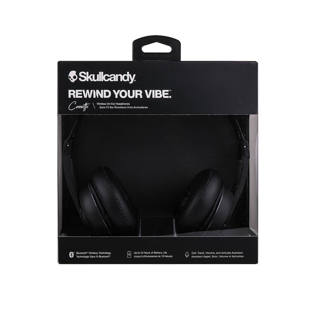 Skullcandy Casette On-Ear Hovedtelefon Trådløs - Sort