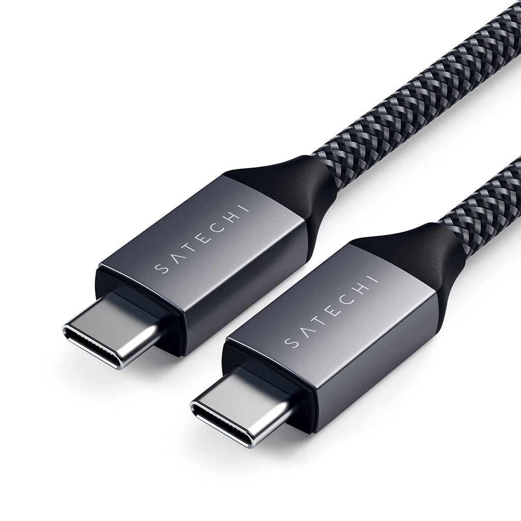 Satechi USB-C Til USB-C Kabel 100W - 2m - Space Grey