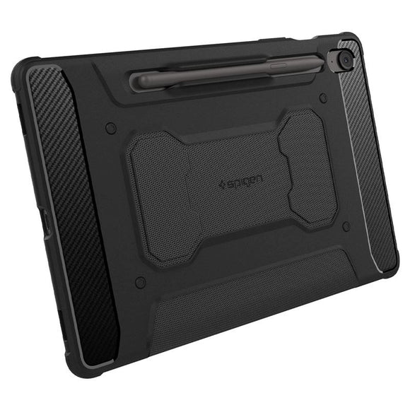 Samsung Galaxy Tab S10 FE+ (Plus) Spigen Rugged Armor Pro Cover - Sort