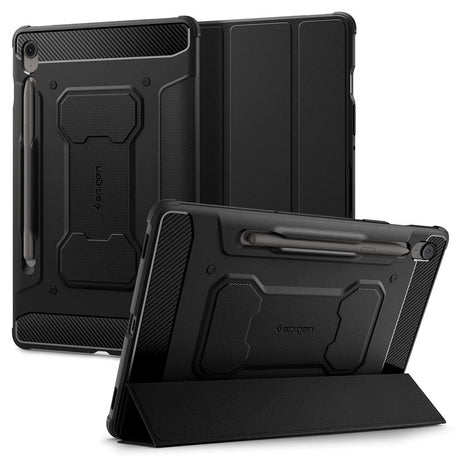 Samsung Galaxy Tab S10 FE+ (Plus) Spigen Rugged Armor Pro Cover - Sort