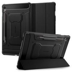 Samsung Galaxy Tab S10 FE Spigen Rugged Armor Pro Cover - Sort