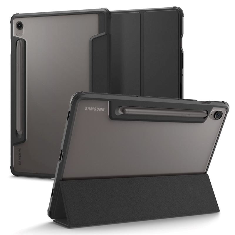 Samsung Galaxy Tab S10 FE Spigen Hybrid Pro Cover - Sort - (DEMO)