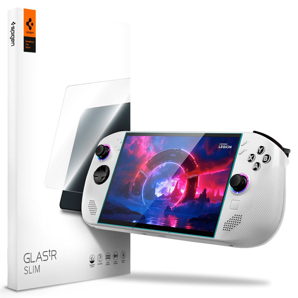 Lenovo Legion Go S Spigen Glass tR Slim Skærmbeskyttelsesglas - 2 stk - Gennemsigtig