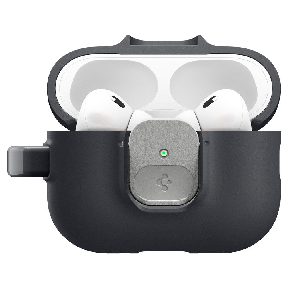 Apple AirPods Pro (3. gen.) Spigen Nano Pop Cover - Sort / Grå