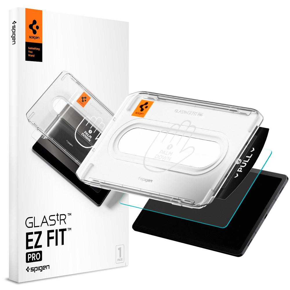 Samsung Galaxy Tab S11 Spigen Glass tR EZ Fit Pro Skærmbeskyttelsesglas m. Installationsramme - Gennemsigtig