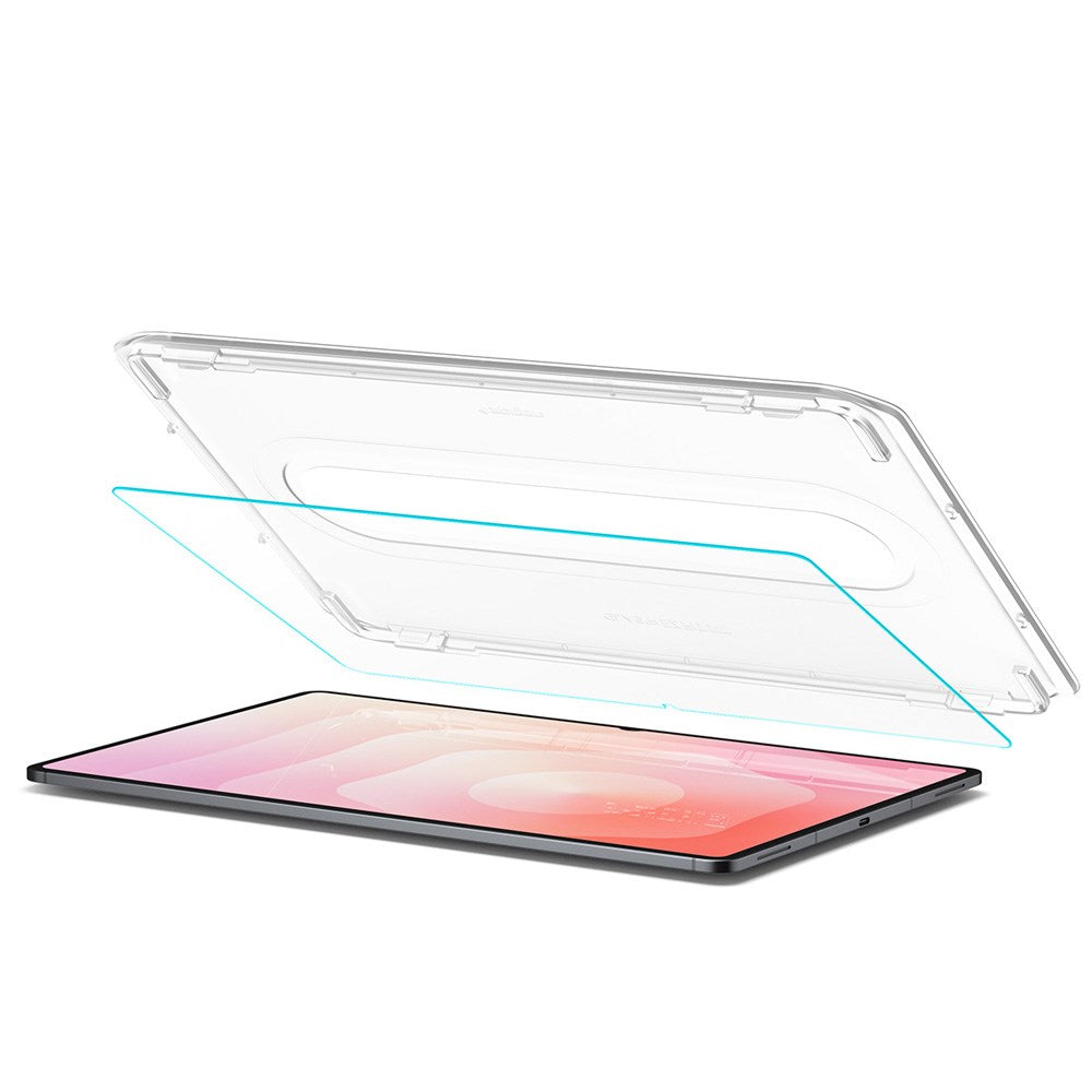 Samsung Galaxy Tab S11 Ultra Spigen Glass tR EZ Fit Pro Skærmbeskyttelsesglas m. Installationsramme - Gennemsigtig