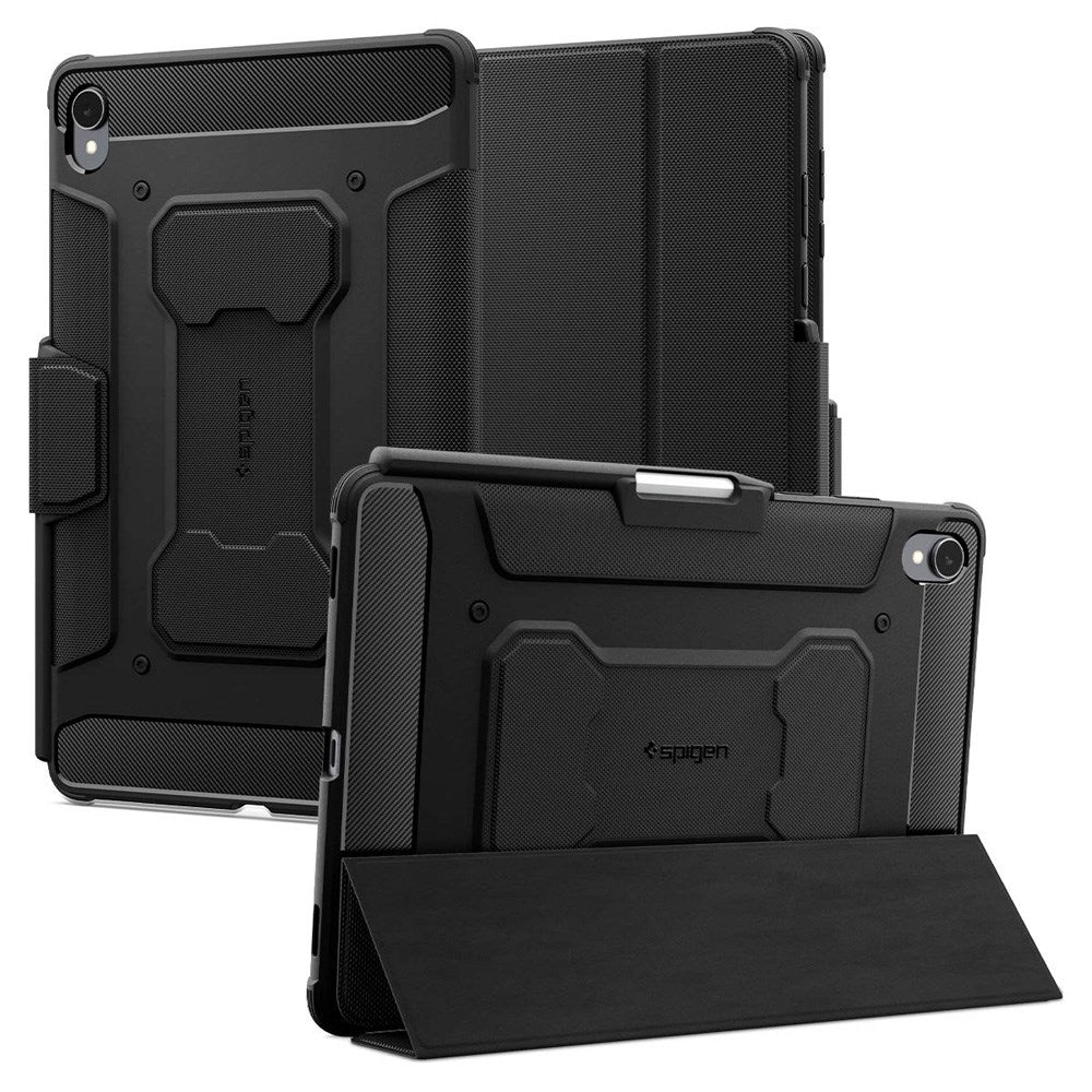 Samsung Galaxy Tab S11 Spigen Rugged Armor Pro Cover - Sort
