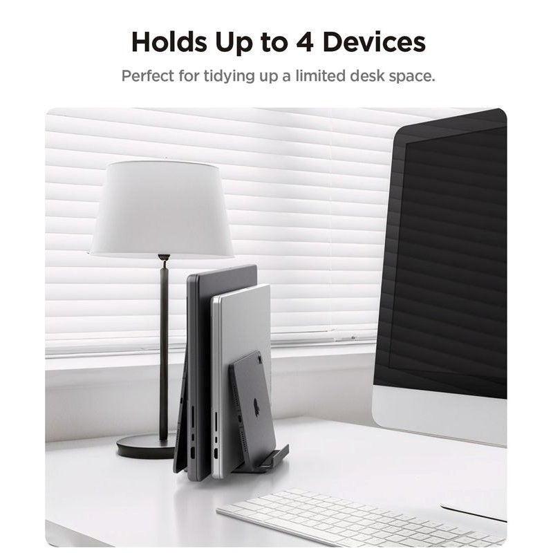 Spigen Vertikal MacBook / Computer Holder - Grå