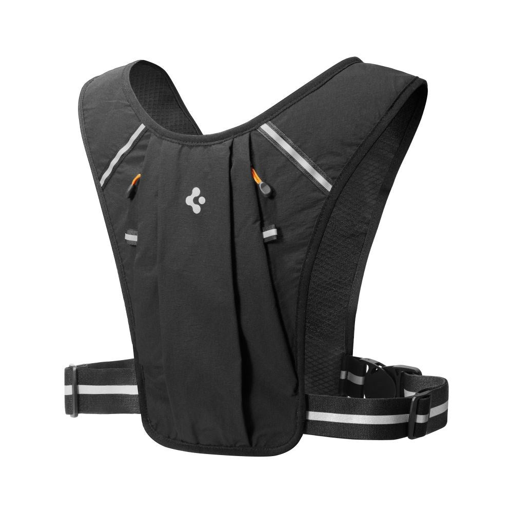 Løbevest Spigen Dynamic Shield m. Reflekser - Str. L / XL - Sort