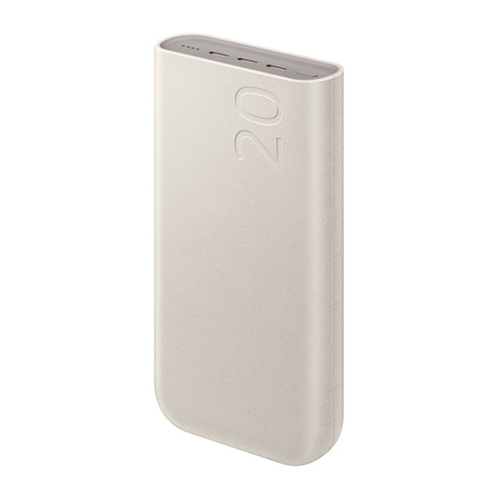 Samsung Battery Pack - 45W Powerbank 20.000 mAh & USB-C Kabel 30cm - Beige
