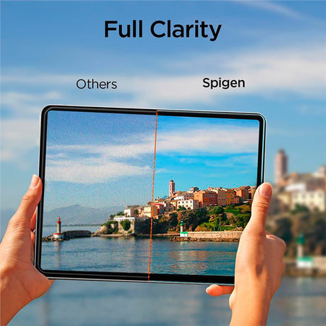 iPad Pro 12.9" (2022 / 2021 / 2020 / 2018) Spigen Glass.Tr Slim Skærmbeskyttelse - Gennemsigtig