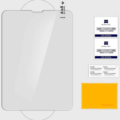 iPad 10.2" (2021 / 2020 / 2019) Spigen Glass.Tr Slim Skærmbeskyttelse - Gennemsigtig