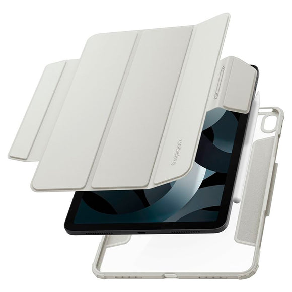 iPad Air 11-10.9" (2026-2020) Spigen Air Skin Pro Læder Cover - Grå