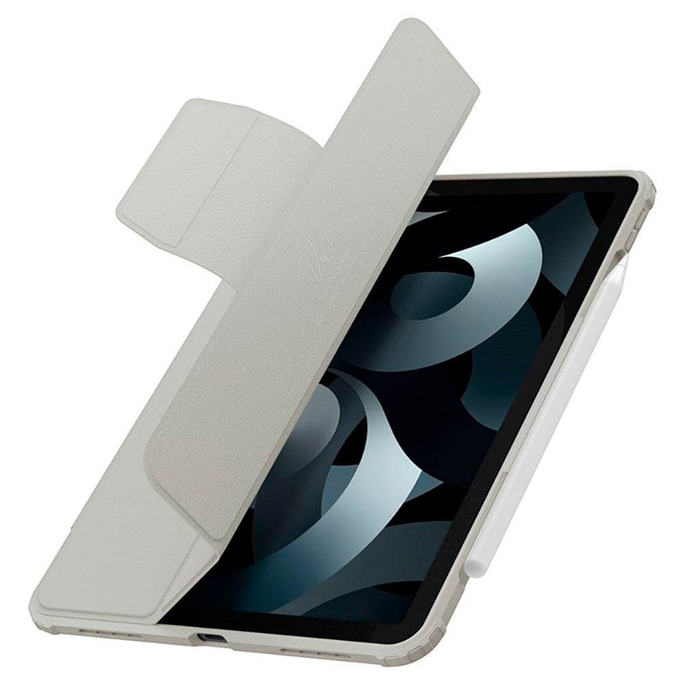 iPad Air 11-10.9" (2026-2020) Spigen Air Skin Pro Læder Cover - Grå