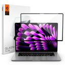 MacBook Air 15" M5/M4/M3/M2 (2026-2023) Spigen Glas.tr Slim Hærdet Glas Skærmbeskyttelse - Gennemsigtig