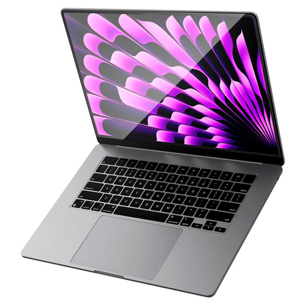 MacBook Air 15" M5/M4/M3/M2 (2026-2023) Spigen Glas.tr Slim Hærdet Glas Skærmbeskyttelse - Gennemsigtig