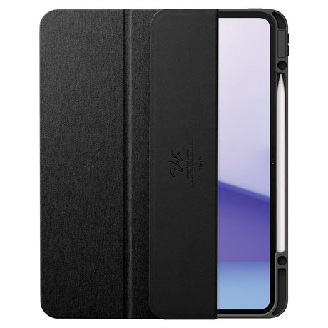 iPad Pro 13" (2025 / 2024) Spigen Urban Fit Stof Cover m. Pen Holder - Sort