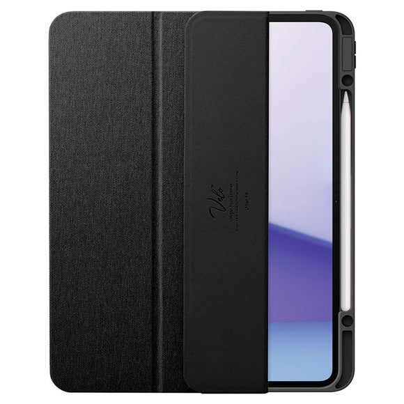 iPad Pro 13" (2025 / 2024) Spigen Urban Fit Stof Cover m. Pen Holder - Sort