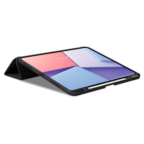 iPad Pro 13" (2025 / 2024) Spigen Urban Fit Stof Cover m. Pen Holder - Sort