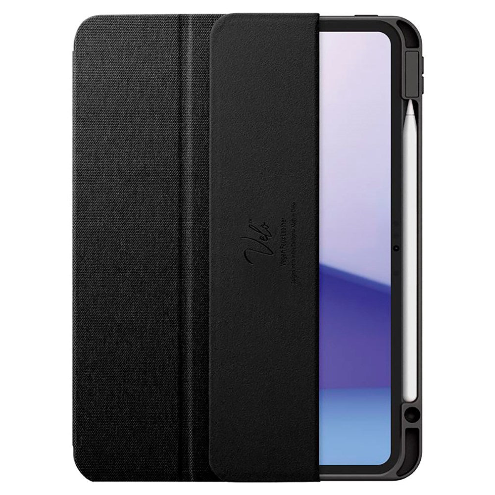 iPad Pro 11" (2025 / 2024) Spigen Urban Fit Stof Cover m. Pen Holder - Sort