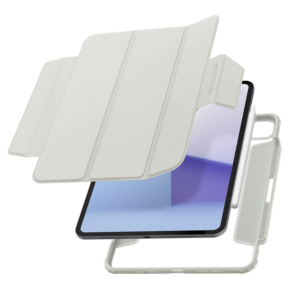 iPad Pro 11" (2025 / 2024) Spigen Air Skin Pro Læder Cover - Grå
