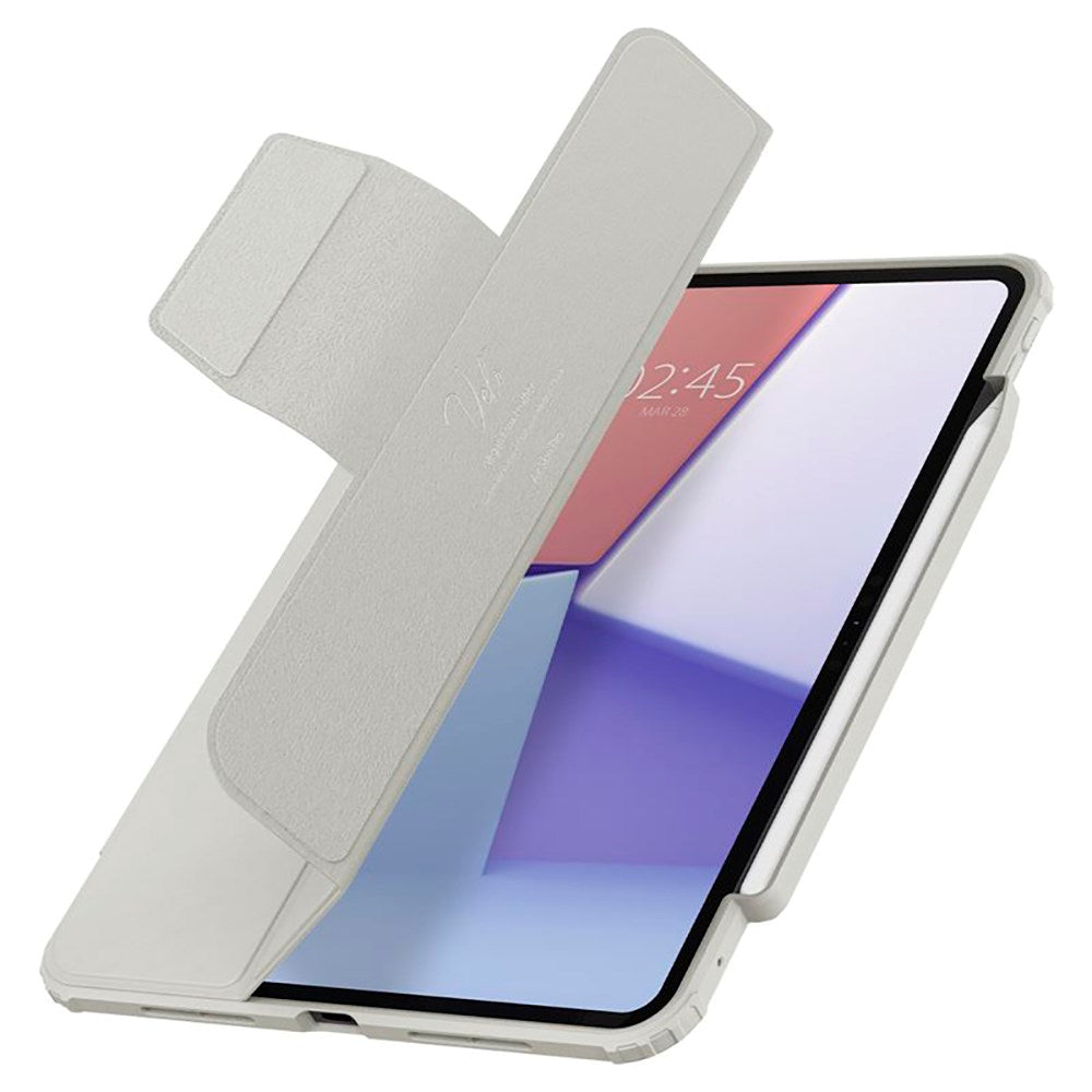 iPad Pro 11" (2025 / 2024) Spigen Air Skin Pro Læder Cover - Grå