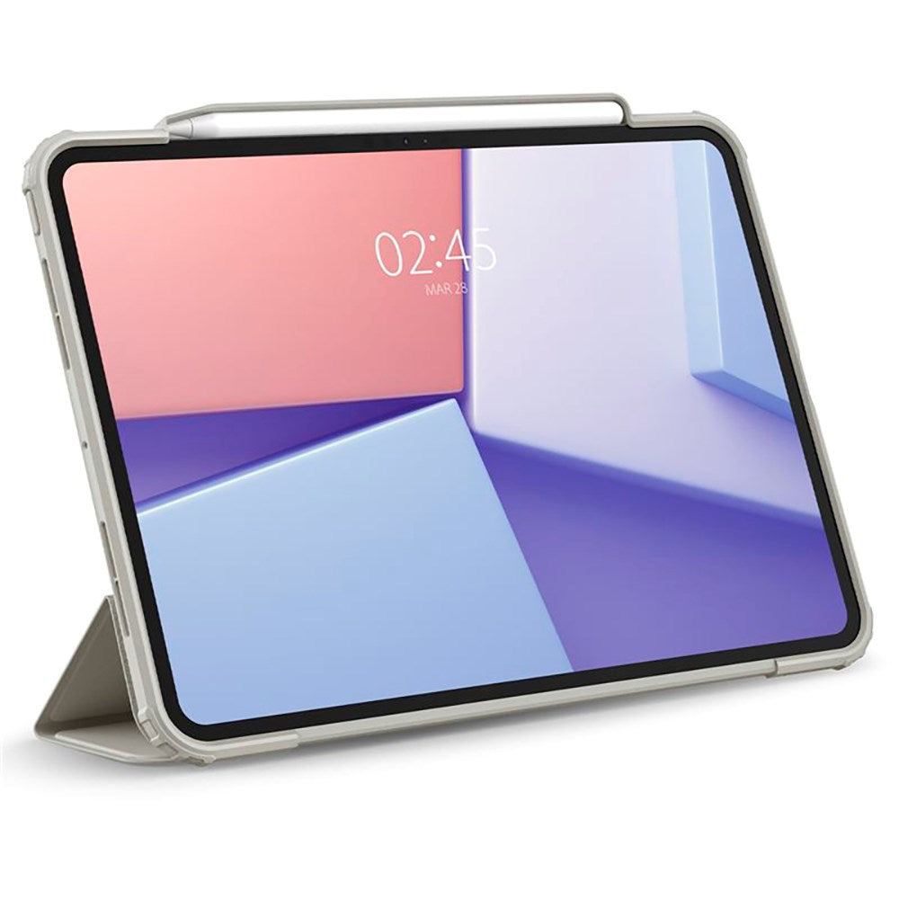 iPad Pro 11" (2025 / 2024) Spigen Air Skin Pro Læder Cover - Grå