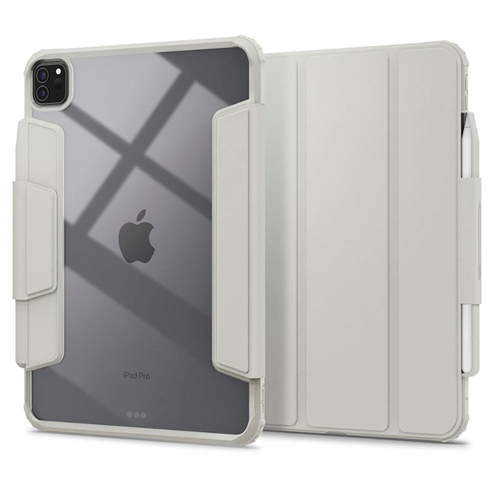 iPad Pro 11" (2025 / 2024) Spigen Air Skin Pro Læder Cover - Grå