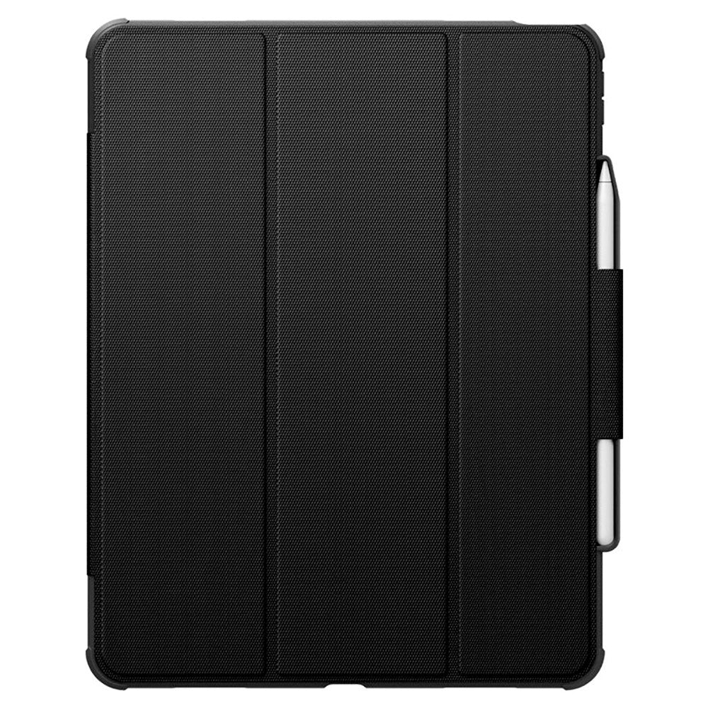 iPad Air 13" (2026 / 2025 / 2024) Spigen Rugged Armor Pro Cover m. Apple Pencil Holder - Sort