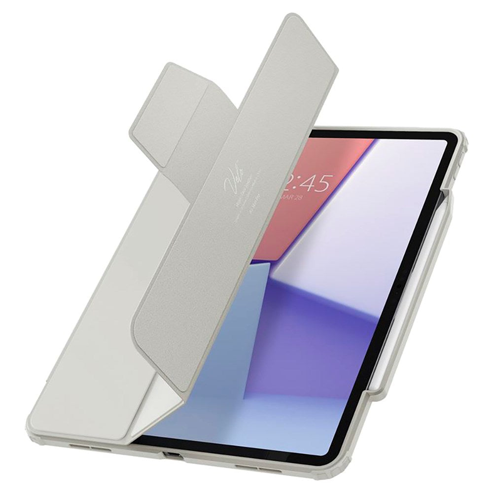 iPad Air 13" (2026 / 2025 / 2024) Spigen Air Skin Pro Læder Cover - Grå