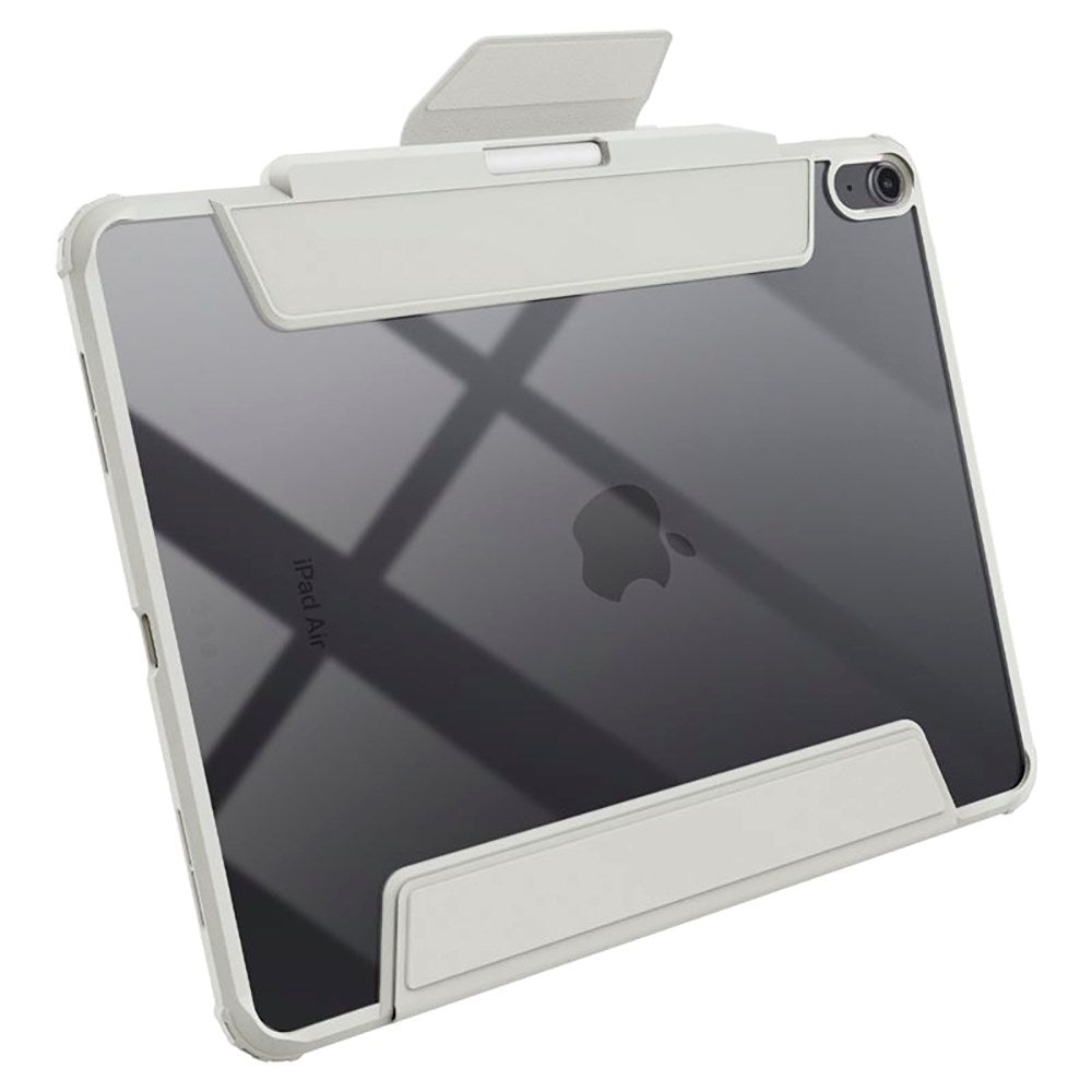 iPad Air 13" (2026 / 2025 / 2024) Spigen Air Skin Pro Læder Cover - Grå