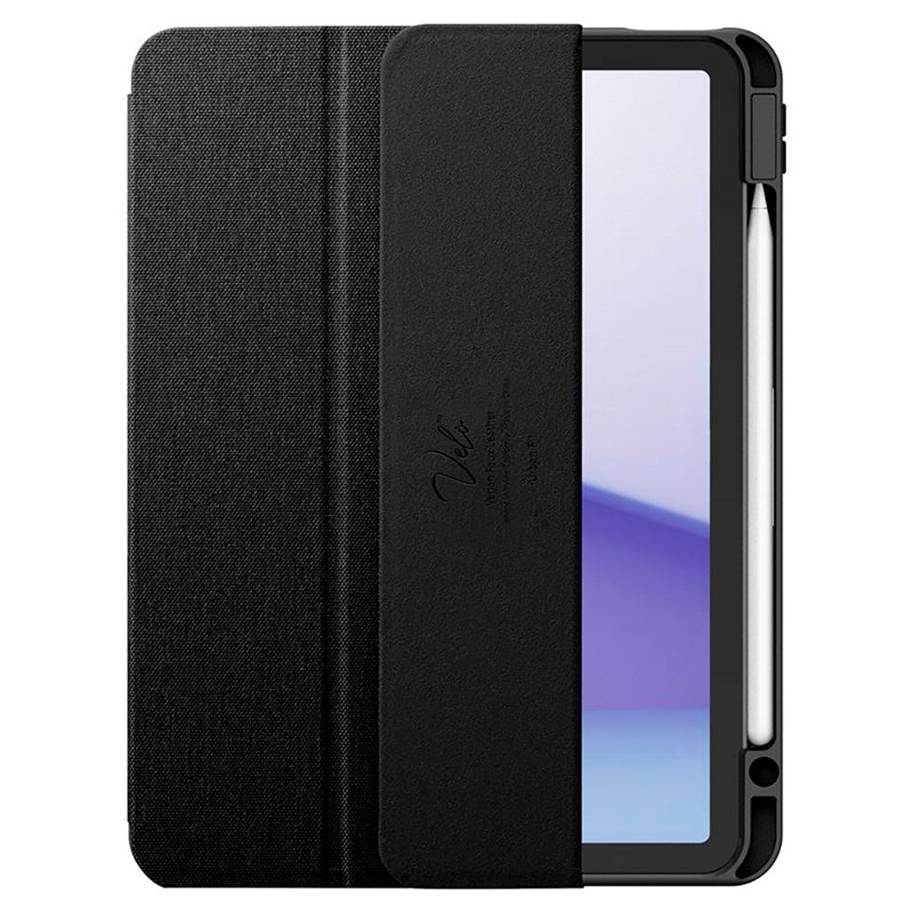 iPad Air 11" (2026 / 2025 / 2024) Spigen Urban Fit Stof Cover m. Pen Holder - Sort