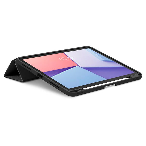 iPad Air 11" (2026 / 2025 / 2024) Spigen Urban Fit Stof Cover m. Pen Holder - Sort