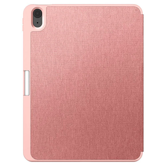 iPad Air 11" (2026 / 2025 / 2024) Spigen Urban Fit Stof Cover m. Pen Holder - Rose Gold